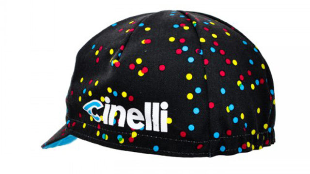 Cinelli Caleido Dots Radmütze - dark grey/unisize