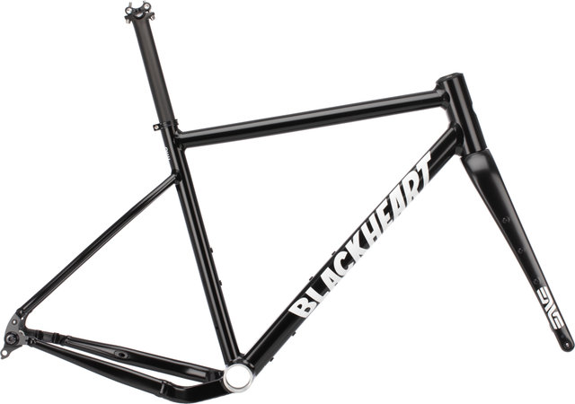 Blackheart kit de cadre Gravel AL - dark magic | 55 mm | M | 28" | 1 1/8" - 1,5" tapered