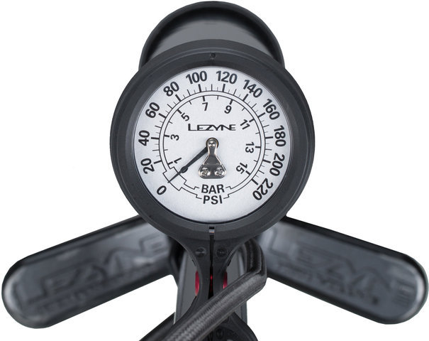 Lezyne Pressure Over Drive Standpumpe - schwarz/universal