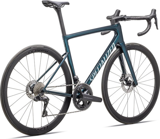 Specialized Tarmac SL8 Expert Ultegra Di2 Carbon Road Bike - gloss deep lake metallic-green pearl over seafoam/28"/44 mm/M/172,5 mm