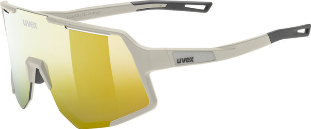 uvex sequenze Brille - grey matt | mirror gold