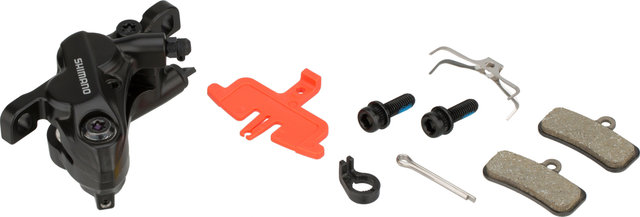 Shimano Pinza de frenos BR-MT520 con pastillas de resina - negro/Set/ninguno