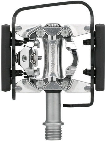 Exustar E-PM86 Cage/Clipless Pedals - silver/universal