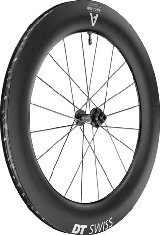DT Swiss ARC 1400 DICUT 85 Carbon Disc Center Lock 28" Wheelset - black/100 mm/Non Boost/Shimano Road/142 mm/28"/Non Boost