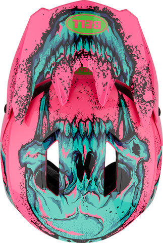 Bell Sanction 2 DLX MIPS Fullface-Helm - bonehead gloss pink-turquoise/55 - 57 cm