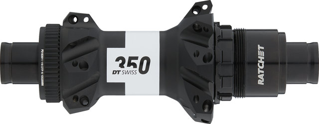 DT Swiss Buje RT 350 Straightpull MTB Disc Center Lock - negro/SRAM XD/28/SRAM XD