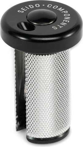 Seido RGT Carbon Gabel - black/100 mm/12 mm Steckachse/1 1/8" - 1,5" tapered/28"