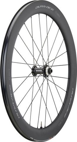 Shimano Set de Roues Carbone WH-R9270-C60-HR-TL Dura-Ace Disc Center Lock +Sac - noir/Non Boost/Non Boost/142 mm/100 mm/28"/Shimano Route 12 vitesses/100 mm/Shimano Route 12 vitesses/100 mm/142 mm