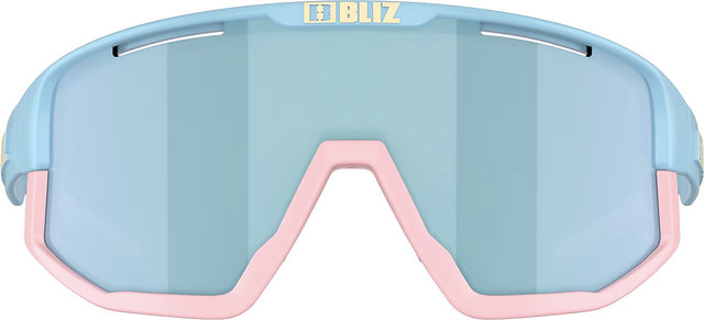 Bliz Lunettes de sport Fusion Small - matte pastel blue/smoke-ice blue