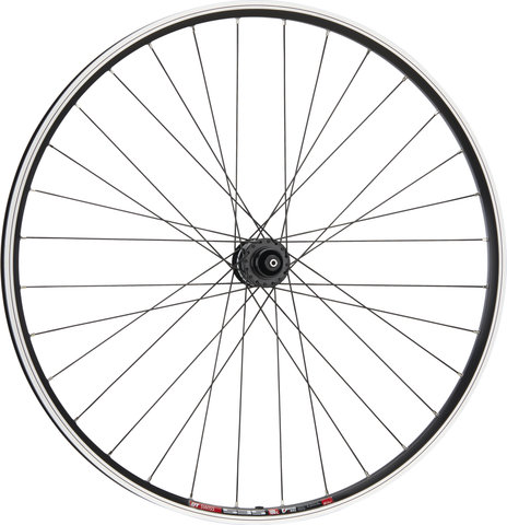 bc basic Rueda freno en V/Disco CL Urban Shutter - DT Swiss 535 28" - negro | 100 mm | sólo rueda delantera | Non Boost | sólo rueda delantera | 28"