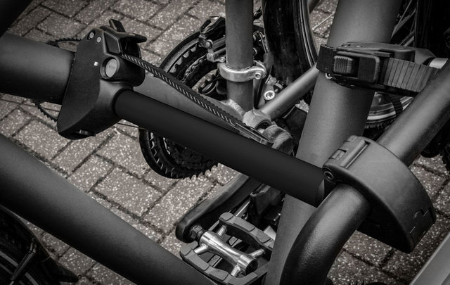 Eufab Strap Long frame holder - black-black