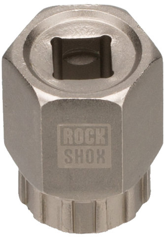 RockShox Top Cap Werkzeug / Kassettenabzieher für Federgabeln / SRAM/Shimano - silver/universal