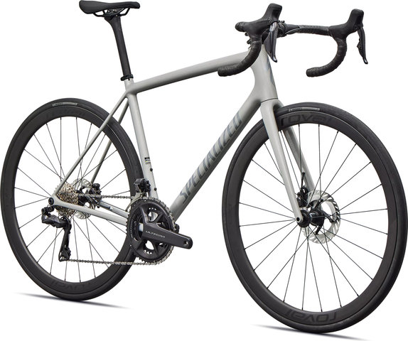 Specialized Aethos Expert Di2 28" Carbon Rennrad - gloss dolomite metallic-blue pearl over shadow silver/XS/28"/165,0 mm