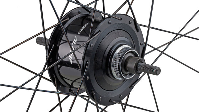 Alfine Disc Center Lock 28" Laufrad - schwarz/28" HR Nabenschaltung 8 Gang