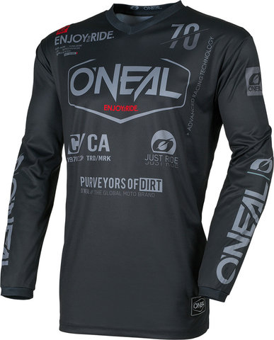 O'NEAL Maillot Element Brand L/S - black-gray | S