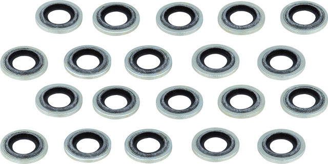 Jagwire Joints en Anneau pour Conduite de Frein - silver-brown-black