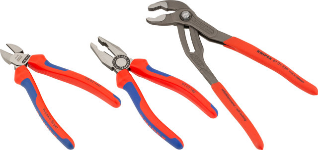 Knipex Pro Pliers Set - red-blue