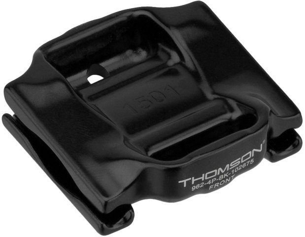 Thomson Saddle Clamp Plates for Elite and Masterpiece - black/7x7 mm