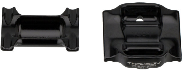 Thomson Saddle Clamp Plates for Elite and Masterpiece - black/7x7 mm