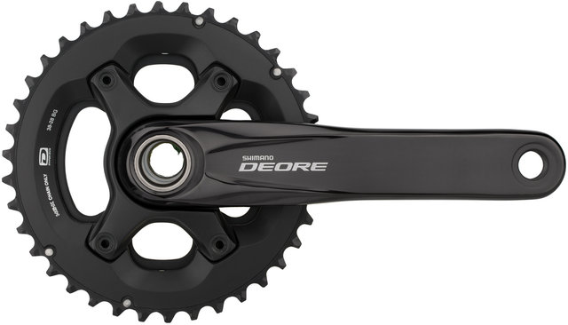 Shimano Deore FC-M6000-2 Hollowtech II Crankset - black/175.0 mm 28-38