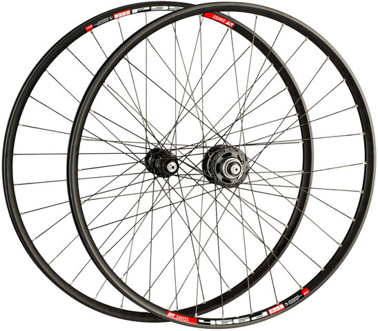 Urban Shutter Precision/XT Center Lock Disc 28" Wheelset - black/28" set (front 9x100 dynamo + rear 10x135) Shimano
