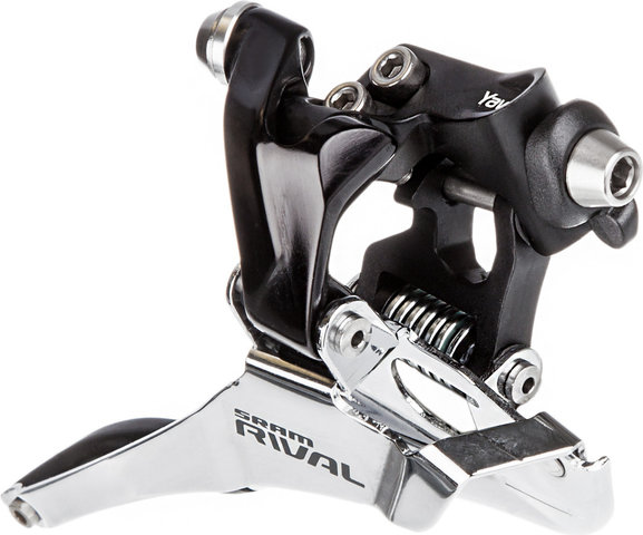 SRAM Rival 22 Yaw Front Derailleur - black anodized/Braze-on