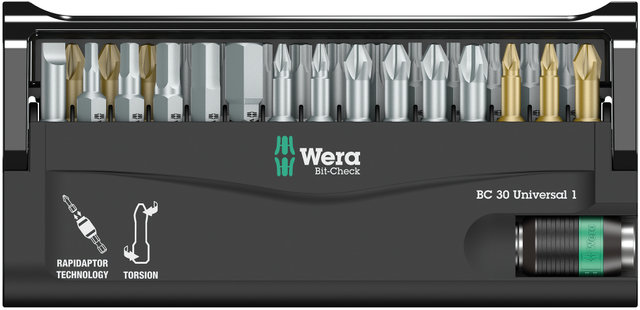 Wera Bit-Check BC Universal / 30 - universal/universal