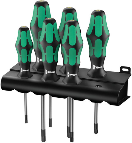 Juego de destornilladores Kraftform Plus TORX® - negro-verde/universal