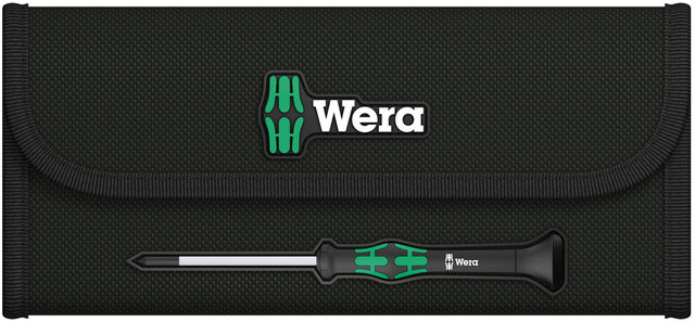 Wera Set de Tournevis pour l'Électronique Kraftform Micro - noir-vert/universal