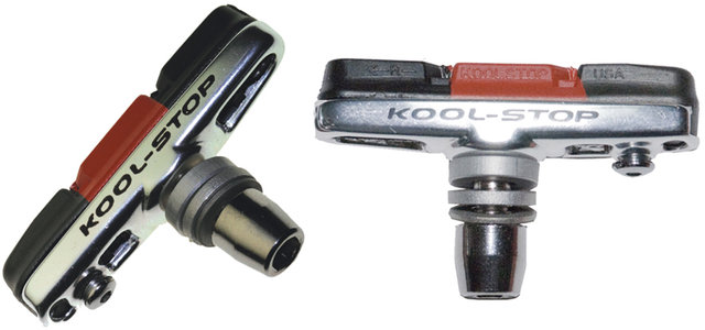 Kool Stop Patins de Frein Cartridge H7 Cyclocross - noir-saumon-gris/universal