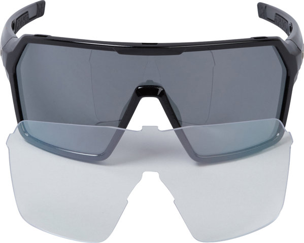 Endura Singletrack Brille - black | dark smoke