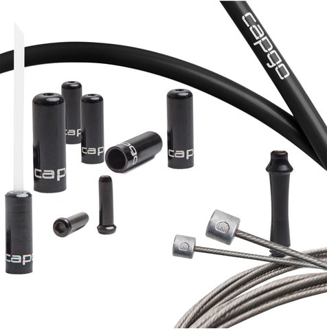 capgo Set de cables de cambios OL para Campagnolo - negro/universal