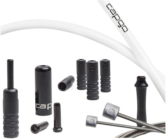 capgo BL Shift Cable set for Campagnolo - white/universal