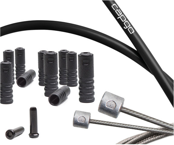 Set de cables de cambios BL ECO largo para Shimano/SRAM - negro/universal