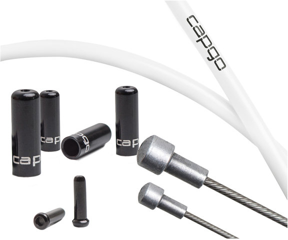 capgo Set de cables de frenos BL para Campagnolo - blanco/universal