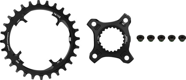 OneUp Components Switch Chainring Carrier System for Shimano - black | 28 