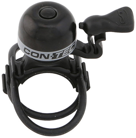 Timbre de bicicleta Mini Bing - negro-coolgrey/23 mm