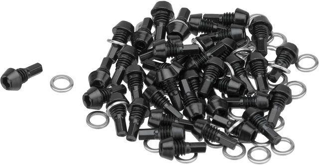 Spare Pins for Aluminium Platform Pedals - black/universal