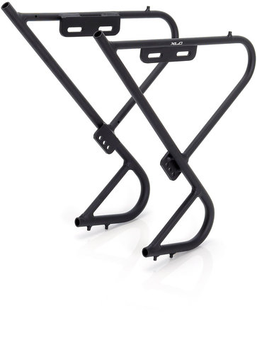 XLC Aluminium Lowrider LR-F02 Pannier Rack - black matte/universal