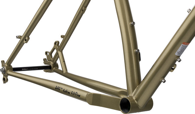 Surly Karate Monkey 27,5+/29" Rahmenkit - fools gold | L | 12 mm Steckachse | 47 mm | 1 1/8"