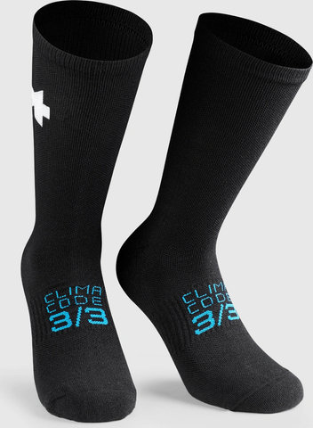 ASSOS Winter P1 Socken - black series | 43 - 46
