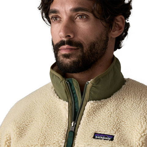 Patagonia Classic Retro-X Jacket - dark natural-basin green/M
