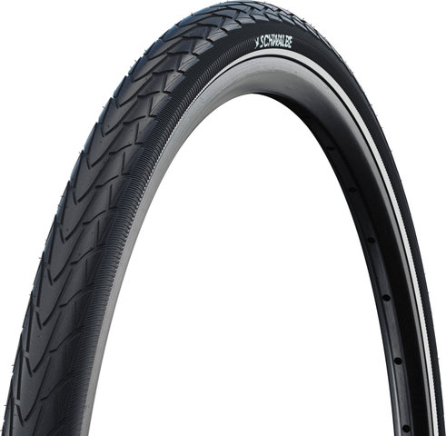 Schwalbe Maratón Racer ADDIX Green RaceGuard E-25 20" neumático alambre - black reflex | 40-406 | 40 mm | 20 | 1.5 