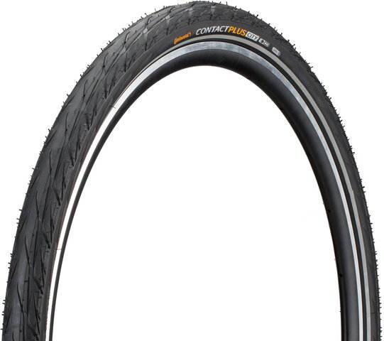 Continental Contact Plus City 28" Wired Tyre - black-reflective/42-622 (28x1.6)