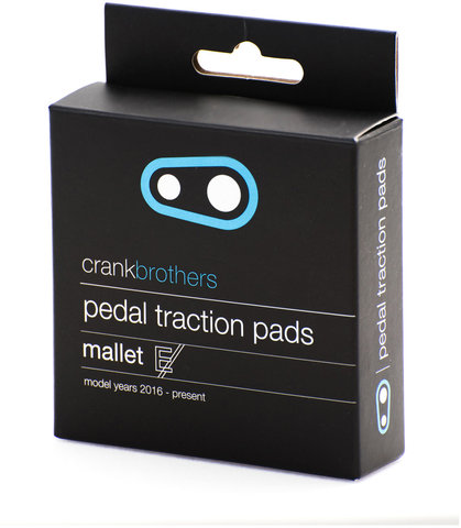 crankbrothers Traction Pad Set pour Mallet E - black/universal