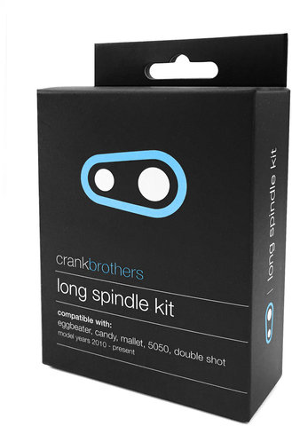 crankbrothers Kit de eje de pedal con eje largo - universal/universal