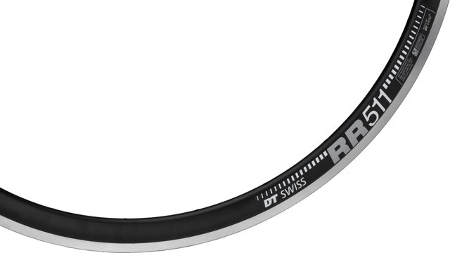 DT Swiss RR 511 Road Rim - black/28" / 32 hole