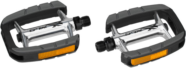 PD-C08 Comfort Platform Pedals - silver-black/universal