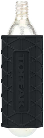 Topeak Sleeve Schutzhülle für CO2 Kartusche 2er Set - schwarz/16 g