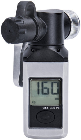 Topeak Shuttle Gauge Digital Luftdruckprüfer - schwarz-silber/universal